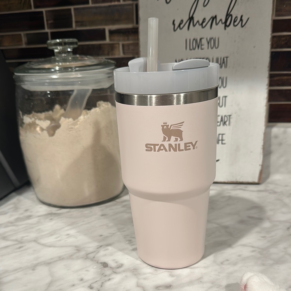 Stanley Pink Insulated Water Bottle for Dining